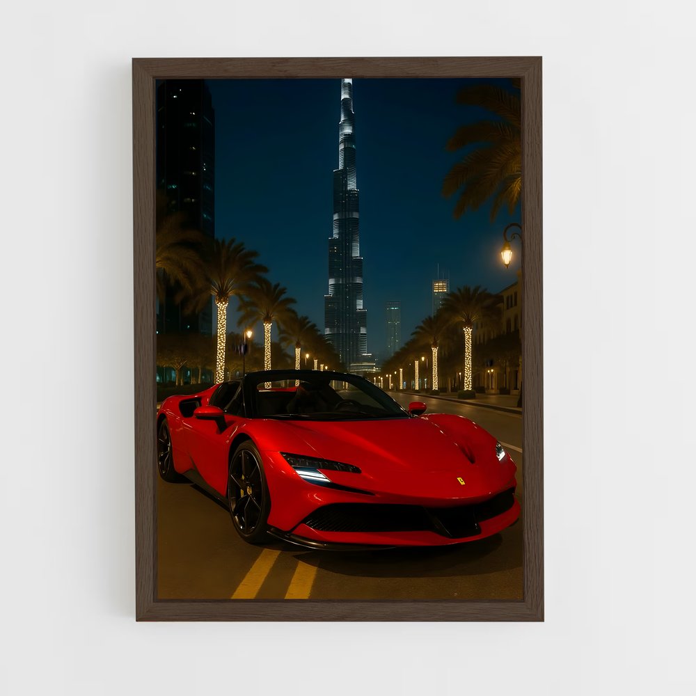 Poster Red Powerhouse – affiche Ferrari (vue 5)